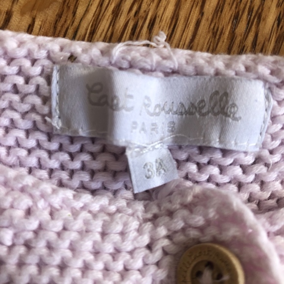 French cardigan with wooden buttons! - Picture 6 of 7